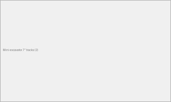 Mini-excavator 7” tracks extra